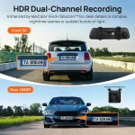70Mai S500 Σετ Καθρέπτης με Κάμερα DVR Αυτοκινήτου 1944P με Οθόνη 9.35" Wi-Fi & Κάμερα Οπισθοπορείας - Image 9
