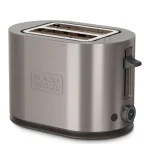 Black & Decker Φρυγανιέρα 2 Θέσεων 900W Μαύρη ES9600160B