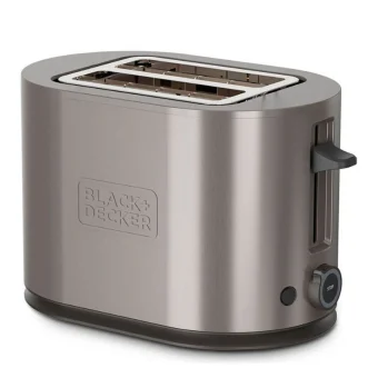 Black & Decker Φρυγανιέρα 2 Θέσεων 900W Μαύρη ES9600160B
