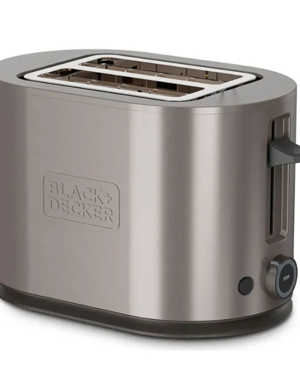 Black & Decker Φρυγανιέρα 2 Θέσεων 900W Μαύρη ES9600160B