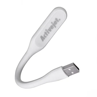 Active Jet LED σε Λευκό Χρώμα Activejet Lampka USB LED Biała