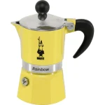 Bialetti Rainbow Μπρίκι Espresso 1cups Κίτρινο 4981
