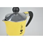 Bialetti Rainbow Μπρίκι Espresso 1cups Κίτρινο 4981 - Image 4