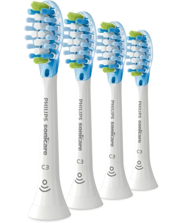 Philips Sonicare C3 Premium Plaque Defence Ανταλλακτικές Κεφαλές για Ηλεκτρική Οδοντόβουρτσα HX9044/87 4τμχ