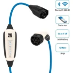 Nrgkick 16A Pure Φορητός Σταθμός Φόρτισης 11kW με Ενσωματωμένο Καλώδιο Type 2 17101000 - Image 3