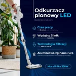 Adler AD 7060 Επαναφορτιζόμενη Σκούπα Stick Λευκή - Image 10