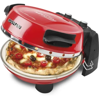 G3Ferrari Pizzeria Snack Napoletana Παρασκευαστής Πίτσας 1200W με Χωρητικότητα 1lt Κόκκινος G10032