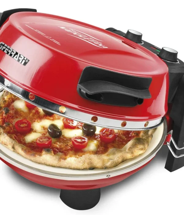 G3Ferrari Pizzeria Snack Napoletana Παρασκευαστής Πίτσας 1200W με Χωρητικότητα 1lt Κόκκινος G10032
