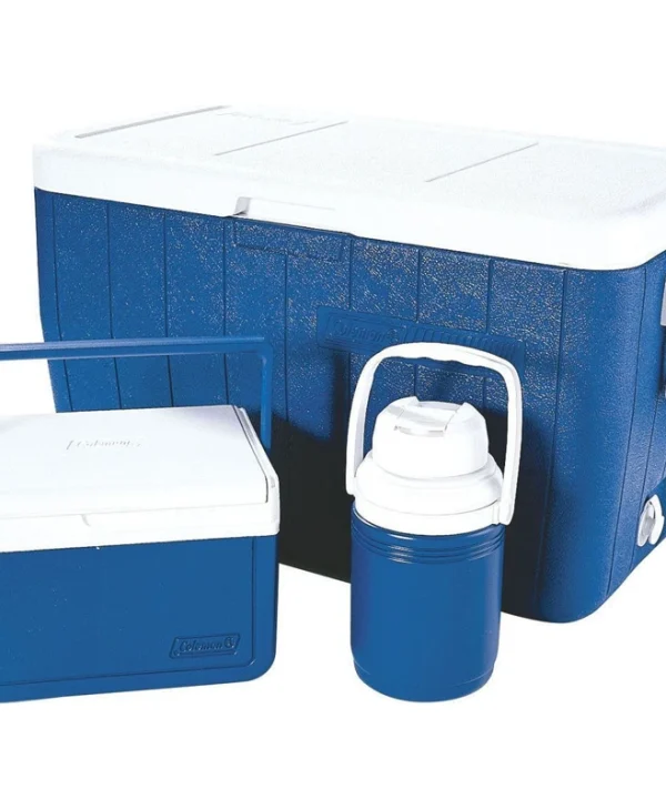 Coleman 3-Piece 48 Quart Cooler Combo Φορητό Ψυγείο Μπλε 2000036078