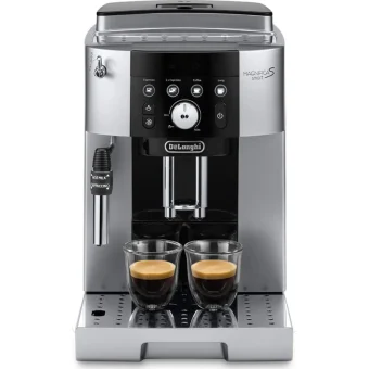 De'Longhi Magnifica S Smart Αυτόματη Μηχανή Espresso 1450W Πίεσης 15bar με Μύλο Άλεσης Ασημί ECAM250.23.SB