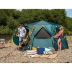 Coleman Octagon BlackOut Χειμερινή Σκηνή Camping Χακί με Διπλό Πανί για 8 Άτομα 396x386x208εκ. 2000035195 - Image 4