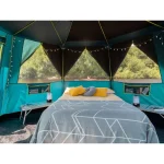 Coleman Octagon BlackOut Χειμερινή Σκηνή Camping Χακί με Διπλό Πανί για 8 Άτομα 396x386x208εκ. 2000035195 - Image 6