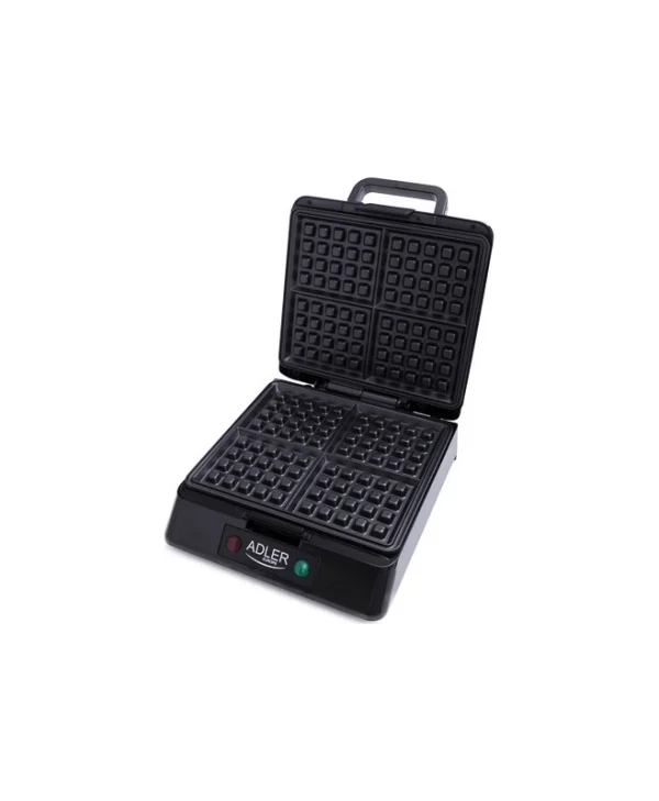 Adler AD3036 Βαφλιέρα για Τετράγωνες Βάφλες 4 Θέσεων 1500W AD 3036