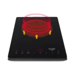 Adler AD-6513 Επιτραπέζια Εστία Επαγωγική Μονή Μαύρη AD 6513 - Image 3