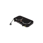 Mesko MS 6509 Επιτραπέζια Εστία Εμαγιέ Διπλή Μαύρη - Image 4