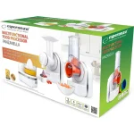 Esperanza Κόφτης Λαχανικών / Φρούτων 150W Λευκός EKM027 - Image 4