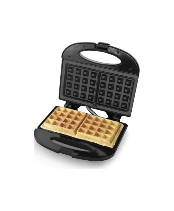 Esperanza Raspberry Βαφλιέρα για Τετράγωνες Βάφλες 2 Θέσεων 750W TKT003