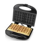 Esperanza Raspberry Βαφλιέρα για Τετράγωνες Βάφλες 2 Θέσεων 750W TKT003 - Image 3