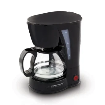 Esperanza Robusta Καφετιέρα Φίλτρου 650W Black EKC006