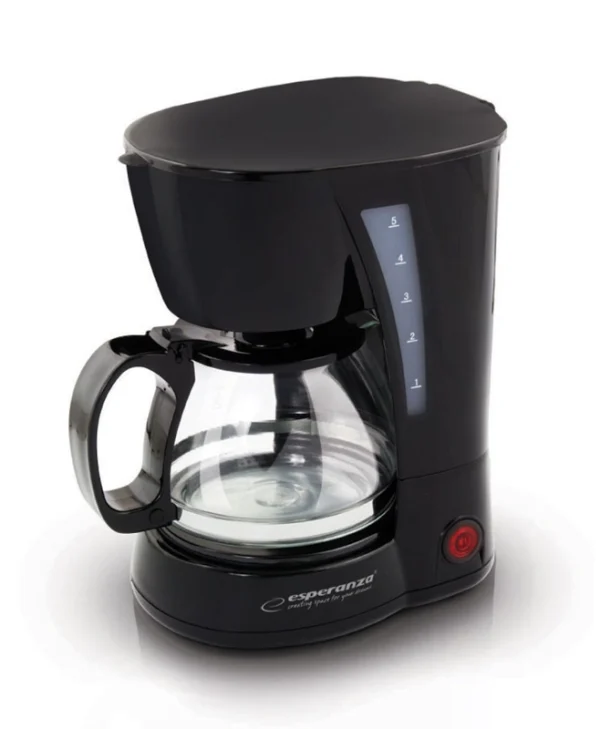 Esperanza Robusta Καφετιέρα Φίλτρου 650W Black EKC006