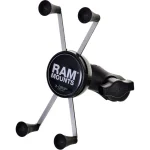RAM Mount Βάση Κινητού Μοτοσυκλέτας με Ρυθμιζόμενο Βραχίονα για το Τιμόνι RAM-B-176-A-UN10U