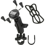 RAM Mount Βάση Κινητού Μοτοσυκλέτας με Ρυθμιζόμενο Βραχίονα για το Τιμόνι RAM-B-149Z-UN7U - Image 2