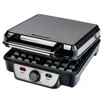 Ravanson Βαφλιέρα για Τετράγωνες Βάφλες 4 Θέσεων 1100W GR-7030 - Image 3