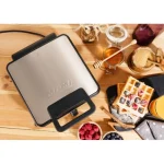 MPM Βαφλιέρα για Ορθογώνιες Βάφλες 4 Θέσεων 1200W MGO-36M - Image 5