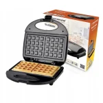 Esperanza Blueberry Βαφλιέρα για Τετράγωνες Βάφλες 2 Θέσεων 1000W EKT008 - Image 3