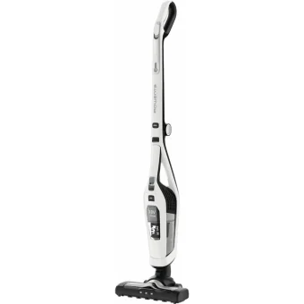 Rowenta Dual Force Επαναφορτιζόμενη Σκούπα Stick 18V Λευκή RH6737