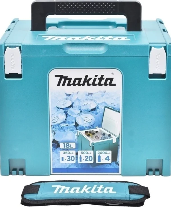 Makita Φορητό Ψυγείο 18lt Γαλάζιο 198253-4