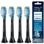 Philips Sonicare C3 Premium Plaque Defence Ανταλλακτικές Κεφαλές για Ηλεκτρική Οδοντόβουρτσα Standard Black HX9044/33 4τμχ - Image 7