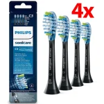 Philips Sonicare C3 Premium Plaque Defence Ανταλλακτικές Κεφαλές για Ηλεκτρική Οδοντόβουρτσα Standard Black HX9044/33 4τμχ - Image 8