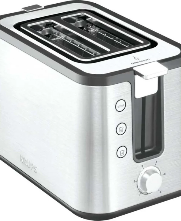 Krups Control Line Φρυγανιέρα 2 Θέσεων 720W Inox KH 442D