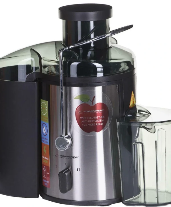 Esperanza Carrot Αποχυμωτής 500W Inox Ασημί EKJ002