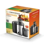Esperanza Carrot Αποχυμωτής 500W Inox Ασημί EKJ002 - Image 5