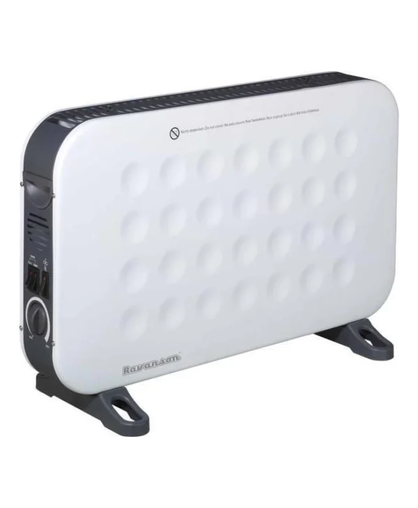 Ravanson Θερμοπομπός Δαπέδου 2000W 60x38.8cm Λευκός CH-9000WT