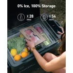 Anker EverFrost Dual-Zone Powered Cooler Φορητό Ψυγείο 43lt Μαύρο A17A13M2+A17B5011 - Image 3