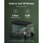 Anker EverFrost Dual-Zone Powered Cooler Φορητό Ψυγείο 43lt Μαύρο A17A13M2+A17B5011 - Image 4
