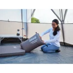 Coleman Αυτοφούσκωτο Ημίδιπλο Υπόστρωμα Camping 200x68cm Πάχους 7.5cm Γκρι 2198021 - Image 3