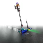 Dyson V15s Detect Submarine Επαναφορτιζόμενη Σκούπα 2 σε 1 Stick & Χειρός Yellow / Iron / Nickel 448798-01 - Image 9