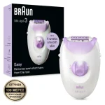 Braun Silk-Epil 3 Αποτριχωτική Μηχανή Epilator για Σώμα & Μπικίνι SE3000 7500435224970 - Image 2