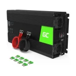 Green Cell Modified Sine Inverter Αυτοκινήτου Τροποποιημένου Ημιτόνου 1500W για Μετατροπή 24V DC σε 230V AC με 1xUSB INV24 - Image 2