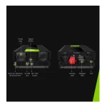 Green Cell Modified Sine Inverter Αυτοκινήτου Τροποποιημένου Ημιτόνου 1500W για Μετατροπή 24V DC σε 230V AC με 1xUSB INV24 - Image 4