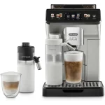 De'Longhi Eletta Explore Αυτόματη Μηχανή Espresso 1450W Πίεσης 19bar για Cappuccino με Μύλο Άλεσης Titanium ECAM450.86.T - Image 2