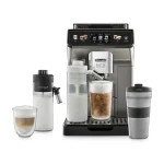 De'Longhi Eletta Explore Αυτόματη Μηχανή Espresso 1450W Πίεσης 19bar για Cappuccino με Μύλο Άλεσης Titanium ECAM450.86.T - Image 11
