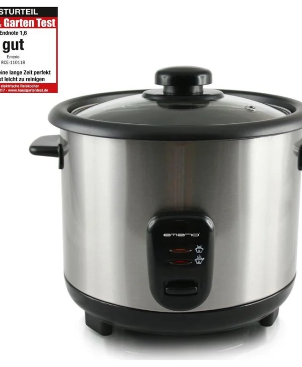 Emerio Rice Cooker 500W με Χωρητικότητα 1.5lt RCE-110118.5