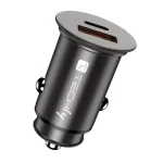 Techly Φορτιστής Αυτοκινήτου 38W 3A Γρήγορης Φόρτισης με Θύρες: 1xUSB 1xType-C Μαύρος IUSB2-CAR5-AC38W - Image 2
