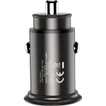 Techly Φορτιστής Αυτοκινήτου 38W 3A Γρήγορης Φόρτισης με Θύρες: 1xUSB 1xType-C Μαύρος IUSB2-CAR5-AC38W - Image 5