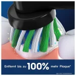 Oral-B Pro CrossAction Ανταλλακτικές Κεφαλές για Ηλεκτρική Οδοντόβουρτσα Black 860229 6τμχ - Image 3